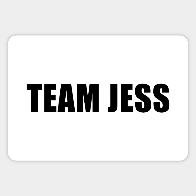 Team Jess Magnet by quoteee